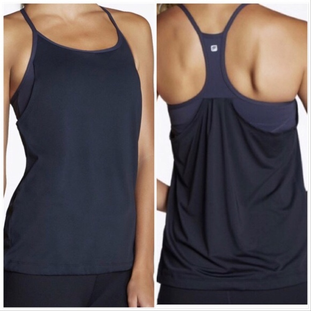 Fabletics built-in bra tank